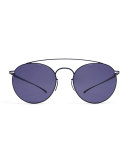 Esse Round Aviator Sunglasses, Blue