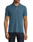 Short-Sleeve Polo Shirt, Cadet Teal