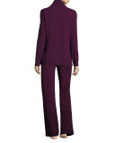 Cashmere Zip-Front Jacket