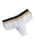 Cutie Low-Rise Thong, Neutrals