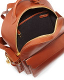 PHD Men's Calf Leather Backpack, Whisky