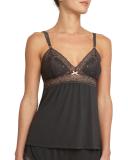 Pandora Lace-Bodice Camisole, Praline/Truffle