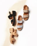 Talia Suede Flatform City Sandal