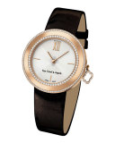 Pink Gold Charms Watch with Diamonds, 32mm