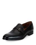 Lavoli Leather Loafer, Black