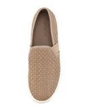 Preston Woven Skate Sneaker, Taupe