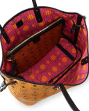 Shopper Project Visetos Reversible Tote Bag, Cognac