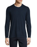 Featherweight Crewneck Sweater, Coastal
