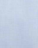 Textured Solid Dress Shirt, Light Blue