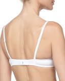 Delice Lace Demi Cup Bra, White