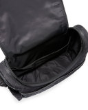 GG Canvas Leather-Trim Diaper Bag