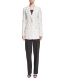 Milano Knit Contour Shell, Hematite Melange