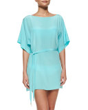 Serena Solid Tunic Coverup
