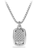 Albion Pendant with Onyx and Diamonds