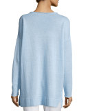Organic Linen Fine-Gauge Tunic 