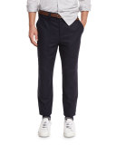 Flannel New Cargo Pants, Navy