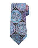Quindici Flower Medallion Tie