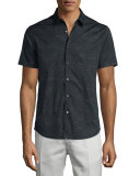 Benner Printed Short-Sleeve Shirt, Eclipse Multi