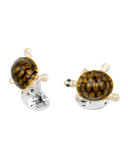 Walking Tortoise Cuff Links