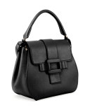 Pilgrim De Jour Medium Saddle Bag, Black