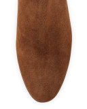 Felicia Weatherproof Suede Bootie, Chestnut