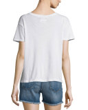 The Freshman Short-Sleeve Tee, Sugar Flying Dove
