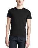 Crewneck T-Shirt, Black