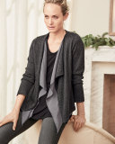 Cashmere Jog Pants with Chain Trim