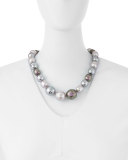 Nuage Graduated Pearl Statement Necklace