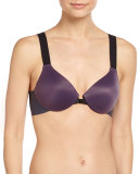 Bra-llelujah! Soft Touch Full-Coverage Bra, Purple Night/Steel