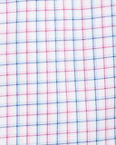 Multicolor Check Dress Shirt, Pink