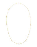 Aegean Collection Long Diamond Station Necklace, 36"