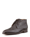 Peccary Chukka Boot, Dark Brown