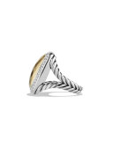 Albion Ring with Diamonds and Gold, Size 7