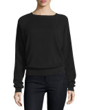 Crewneck Cashmere Pullover Sweater