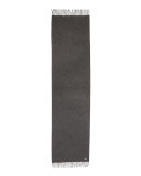 Cashmere Grande Unita Scarf, Gray Melange