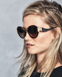Gradient Acetate Butterfly Sunglasses