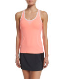 Speed Performance Athletic Tank, Sorbet