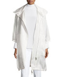Sheer Silk Organza Jacket 