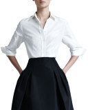 Silk Taffeta Shirt