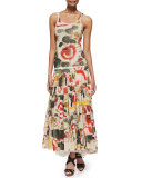 Printed Garden Tiered Skirt