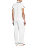 Gisele Short-Sleeve Pajama Set