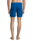 Bulldog Solid Swim Trunks, Blue