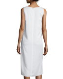 Lola Sleeveless Fil Coupe Dress