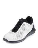 Techmerino Rubberized Sneaker, White