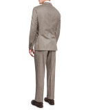 Traditional Two-Piece Suit, Brown