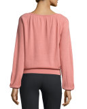 Marie Knit Keyhole Cashmere Sweater