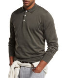 Long-Sleeve Polo Shirt