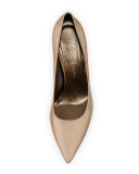 Linkage Patent Chain-Heel Pump, Naked