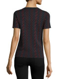Dodge Chevron-Print Short-Sleeve T-Shirt